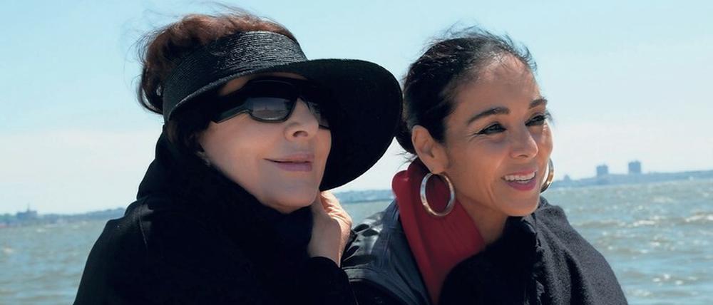 Kennen und schätzen sich. Marina Abramovik und Shirin Neshat in New York.