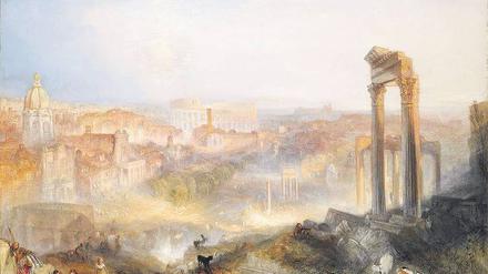 Weichgezeichnet. Turners Bild „Modern Rome – Campo Vaccino“ (1838). Foto: Sotheby’s