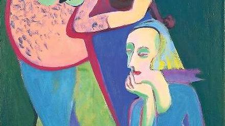 Musikalisch. Aus einer norddeutschen Privatsammlung kommt „Die Violinistin“ von Ernst Ludwig Kirchner (1937), die bei Grisebach mindestens 500.000 Euro bringen soll. Ein spätes Bild, das im Jahr vor seinem Tod entstand. Mit ihm gelingt dem expressionistischen Maler die Synthese seiner abstrakten Phase mit einer wiedererlangten Gegenständlichkeit.