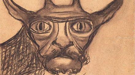 Im Blick. Die „Teufelsziege“, eine anonyme Zeichnung von 1926. 