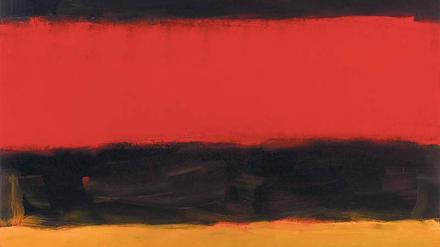 Bis zum Horizont. Scullys Gemälde „Landline Fire“ stammt von 2015 (Ausschnitt). 