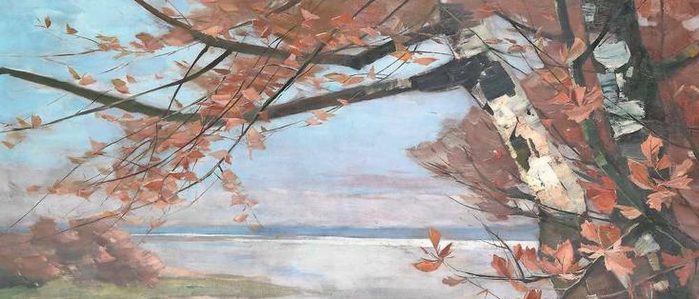 Schön windig. 1910 malte der aus Werder an der Havel stammende Kurt Hagemeister sein Bild "Sturm III".