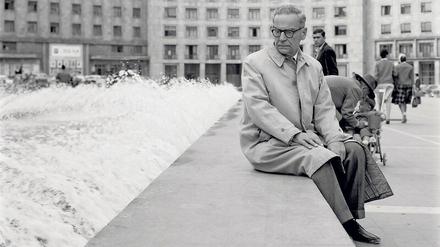 Lavierer zwischen den Fronten. Der bosnische Schriftsteller Ivo Andrik 1961, im Jahr der Nobelpreisverleihung, in Belgrad. 