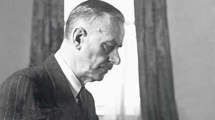 Plädoyer für das Verbindende. Eine undatierte Aufnahme von Thomas Mann. 1929 bekam er den Literaturnobelpreis.