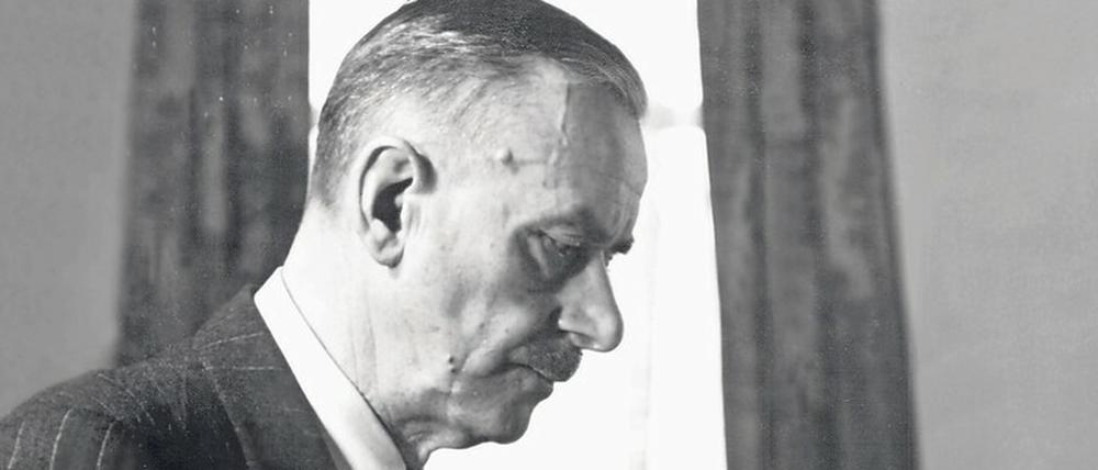 Plädoyer für das Verbindende. Eine undatierte Aufnahme von Thomas Mann. 1929 bekam er den Literaturnobelpreis.