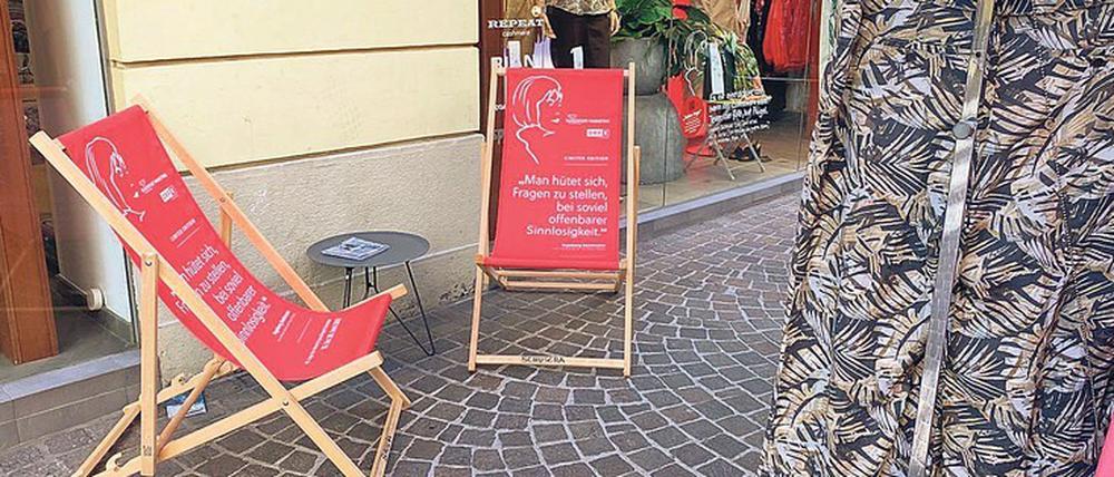 Im Zeichen der Literatur: Auch die Klagenfurter Modehäuser freuen sich schon auf das Bachmann-Lesen 