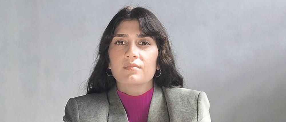Die Berliner Schriftstellerin Fatma Aydemir. Sie wurde 1986 in Karlsruhe geboren. 