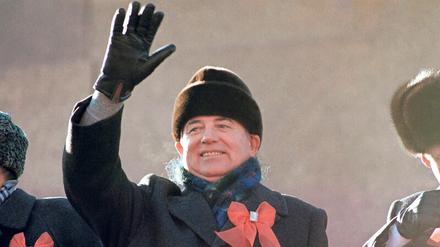 Von März 1985 bis August 1991 Generalsekretär des Zentralkomitees der KPdSU und von März 1990 bis Dezember 1991 Staatspräsident der Sowjetunion: Michail Gorbatschow (1931–2022).