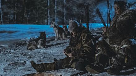 Schneewüste als Seelenlandschaft: Clint (Willem Dafoe) mit seinen Schlittenhunden. 