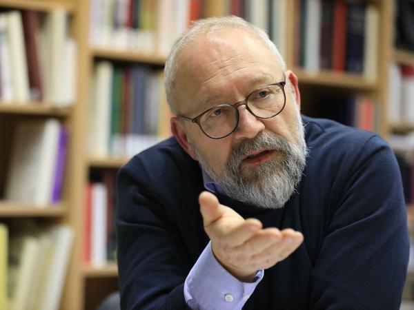Herfried Münkler, Politikwissenschaftler mit dem Schwerpunkt Politische Theorie und Professor an der Humboldt-Universität zu Berlin.