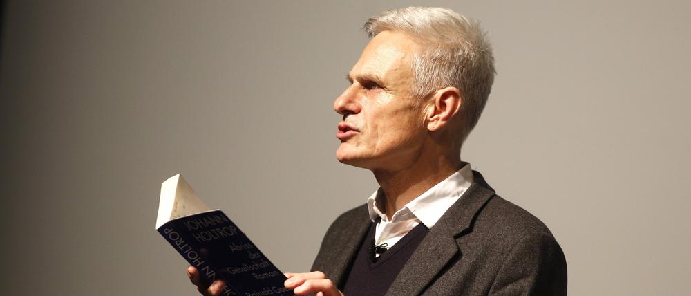 Rainald Goetz ist zurück Die Ursensation der täglichen Zeitungen