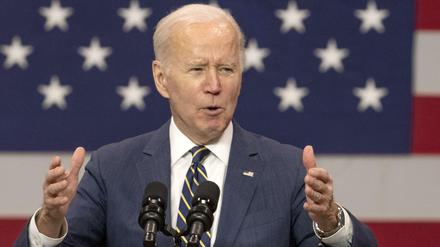 US-Präsident Joe Biden ringt gelegentlich mit den Worten. Und zieht damit den Spott seiner Kritiker auf sich.