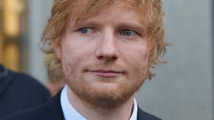 Britischer Popstar Ed Sheeran.