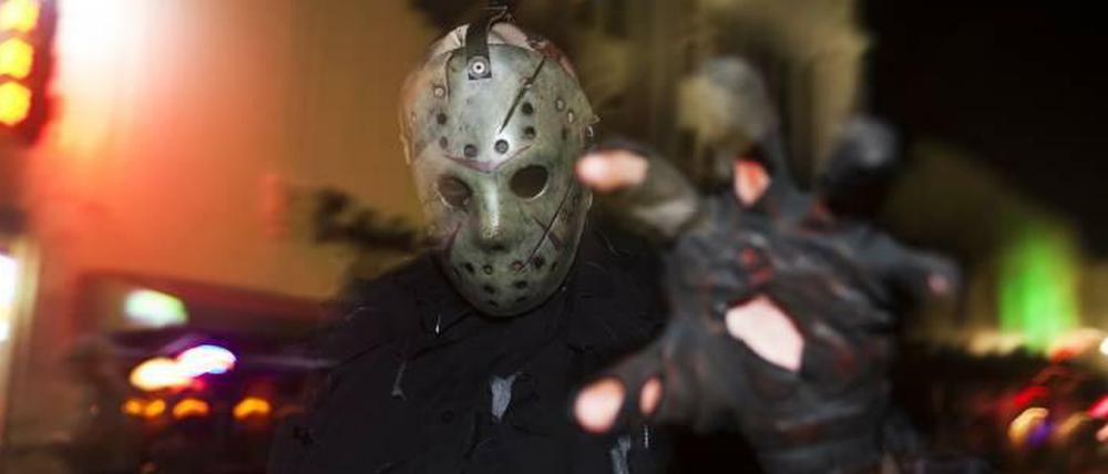 Happy Jason-Day. Der Mann mit der Maske gilt als beliebte Verkleidung.