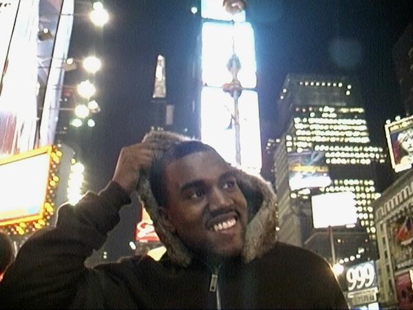 The sweet Kanye: West in New York.