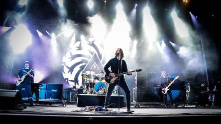 Chris Cornell und Soundgarden 2015 bei einem Auftritt in Ontario. 