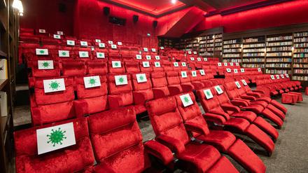 Wir müssen leider Abstand halten: ein Saal im Astor Grand Cinema in Hannover. 