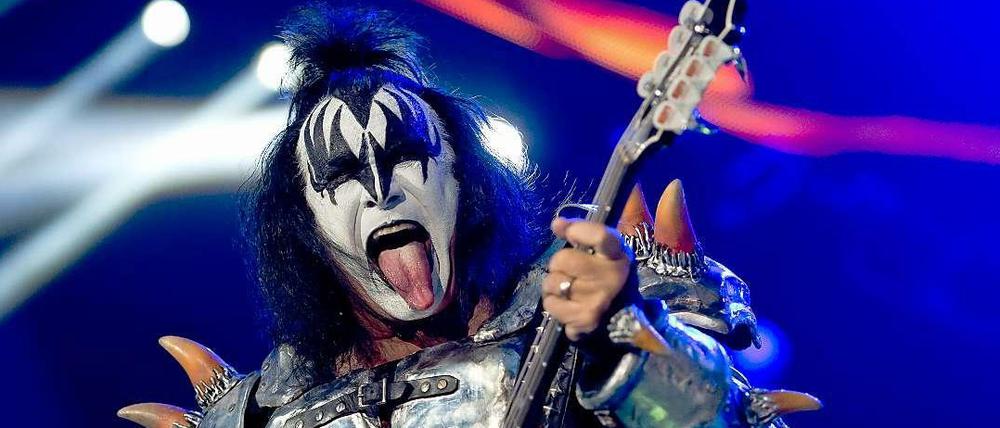 Rockkonzert von Kiss.