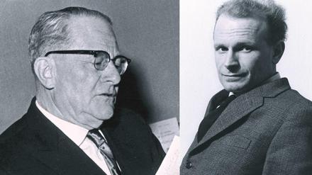 30 Jahre lang Brieffreunde. Carl Schmitt (l.) und Reinhart Koselleck (r.).