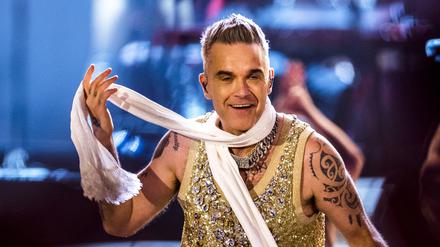 Robbie Williams hat seinen Auftritt beim Pinkpop-Festival kurz unterbrochen.