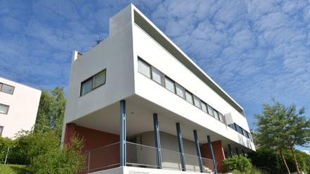 Das Le Corbusier Haus der Weissenhofsiedlung in Stuttgart (Baden-Württemberg). 