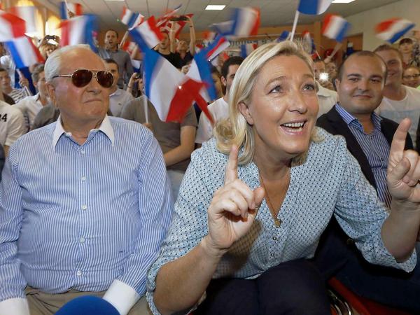 Marine Le Pen, Parteichefin des Front National.