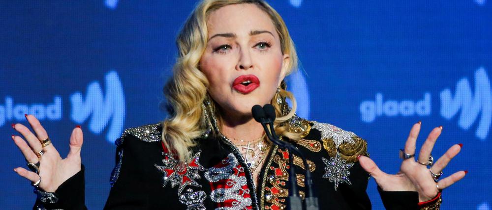 Madonna bei der GLAAD Awards Verleihung in New York im Mai 2019.