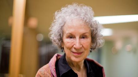 Die kanadische Autorin Margaret Atwood 2014 beim Literaturfestival lit. Cologne in Köln.