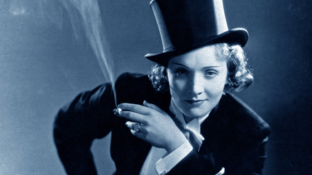 Symbolfigur einer Epoche. Marlene Dietrich.