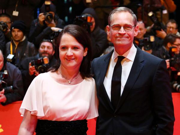 Michael Müller und seine Frau.