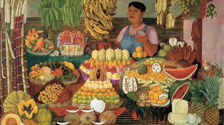 „Die Obsthändlerin“, von Olga Costa aus dem Jahr 1951.