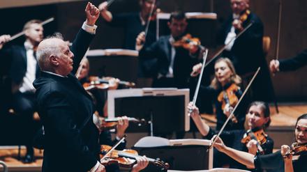 Daniel Barenboim und seine Staatskapelle beim Musikfest 2020 in der Philharmonie.