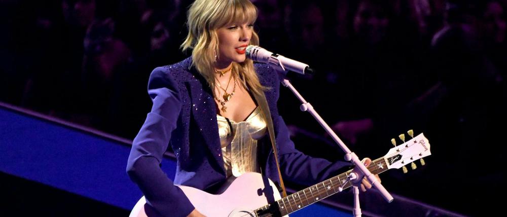 Taylor Swift bei der Bühne bei den MTV Video Music Awards 2019 in Newark.