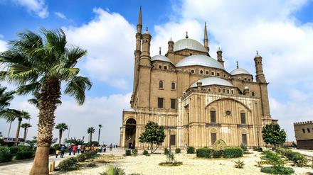 Die Muhammad-Ali-Moschee, Wahrzeichen von Kairo.