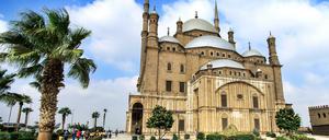 Die Muhammad-Ali-Moschee, Wahrzeichen von Kairo.