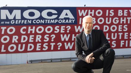Offen für Neues. Klaus Biesenbach vor dem Museum of Contemporary Art (MOCA) in Los Angeles, das er noch bis 2022 leitet.