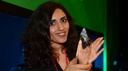 Soleen Yusef von der Filmakademie Baden-Württemberg Ludwigsburg gewinnt den Hauptpreis mit "Haus ohne Dach". 