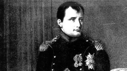 Ein Bild von einem Mann: Zeitgenössische Illustration des Kaisers Napoleon I. von Frankreich.