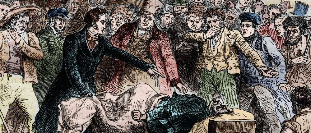 Der Ausbruch der Cholera in Paris 1832. 