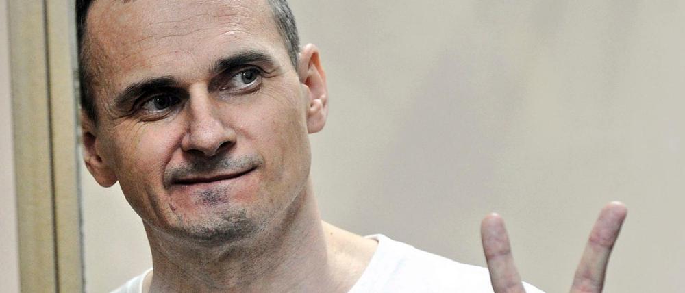 Der inhaftierte urkainische Filmemacher Oleg Senzow.