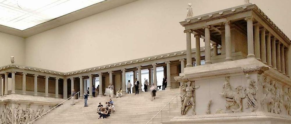 Weltkulturerbe. Fünf antike Schätze fordert die türkische Regierung von den Staatlichen Museen zu Berlin zurück, der Pergamonaltar ist zum Glück nicht dabei. Er bleibt in Berlin, die Türkei erhebt keine Restitutionsforderungen. 