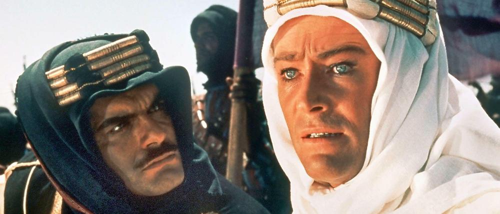 Peter O'Toole als Lawrence von Arabien.