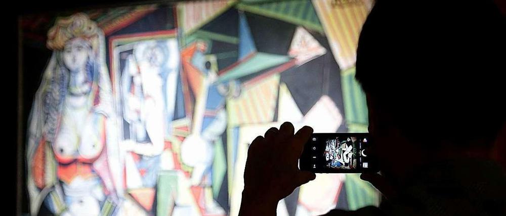 Objekt der Begierde: Das Picasso-Gemälde in den New Yorker Ausstellungsräumen.
