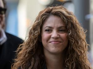 Die kolumbianische Sängerin Shakira kommt vor Gericht an (Archivbild).