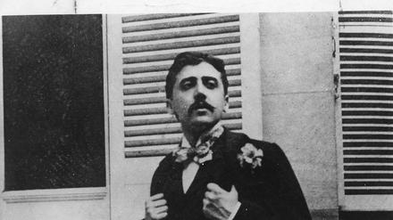 Der französische Jahrhundertschriftsteller Marcel Proust, 1871 - 1922 