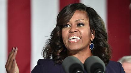 Michelle Obama bei einer Wahlkampfveranstaltung im Jahr 2016.