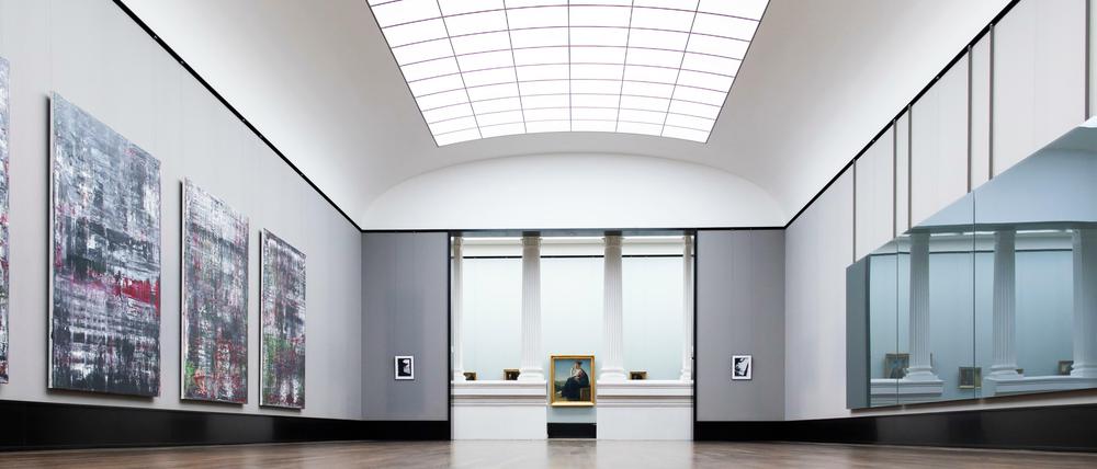 Der „Birkenau“-Zyklus in der Alten Nationalgalerie 2021.