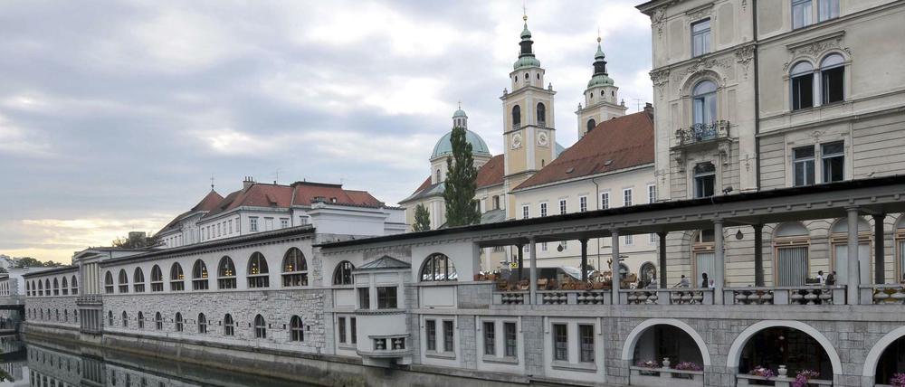Ljubljana, einer der Hauptschauplätze von Vojnovics Roman