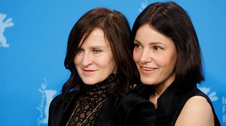 Sophie Rois und Nicolette Krebitz im Februar auf der Berlinale.
