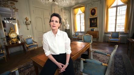 Krisenmanagerin: Sara Danius, ständige Sekretärin der Schwedischen Akademie, versucht zu vermitteln.